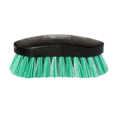 Decker Brushes & More Pony Brush TEAL/WHITE 3246-TW